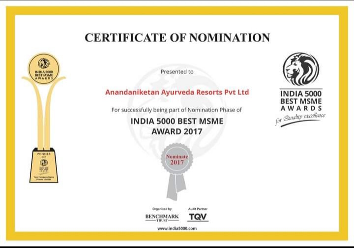India 5000 Best MSME Award 2017